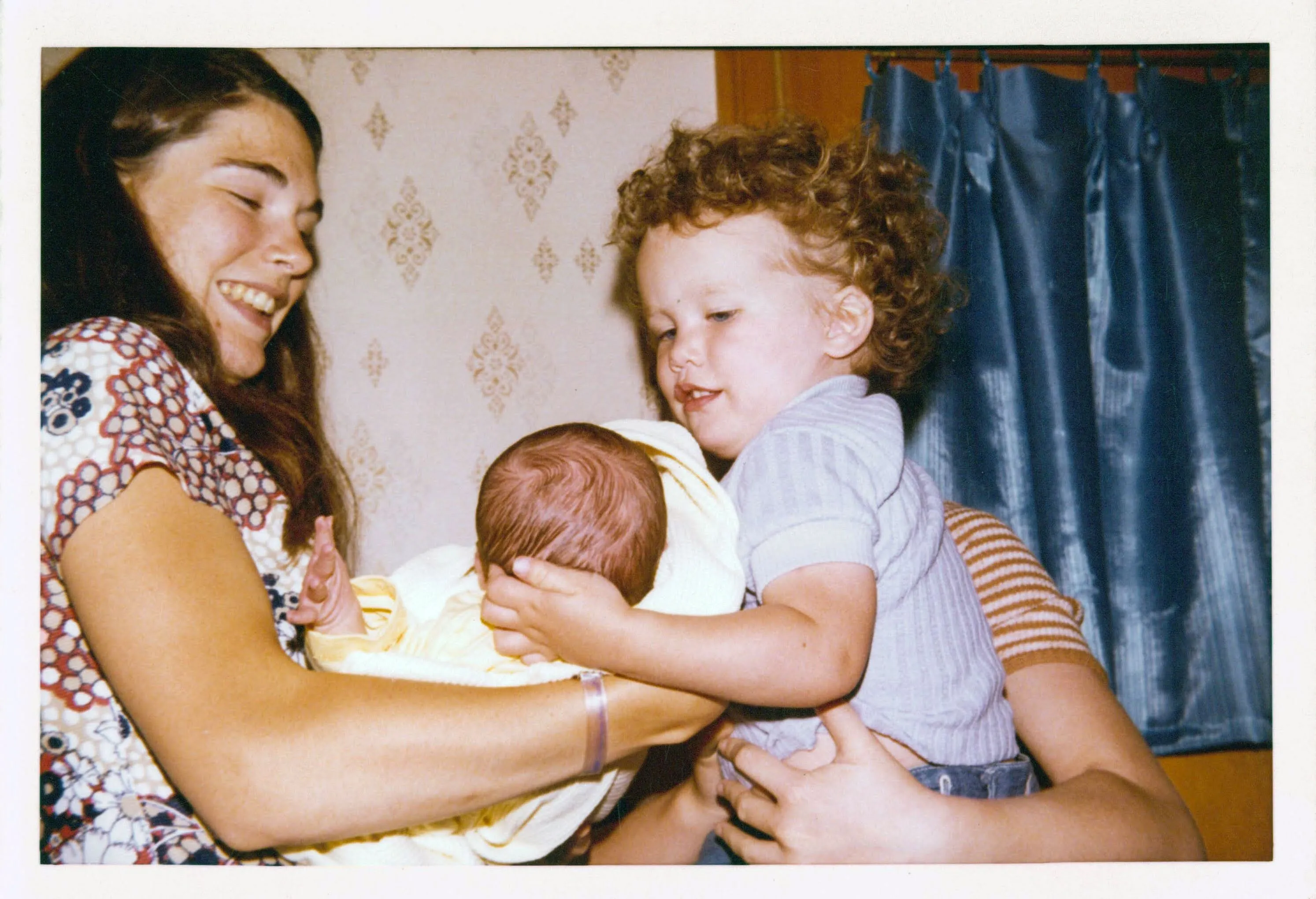 Mike and Greg as babies.