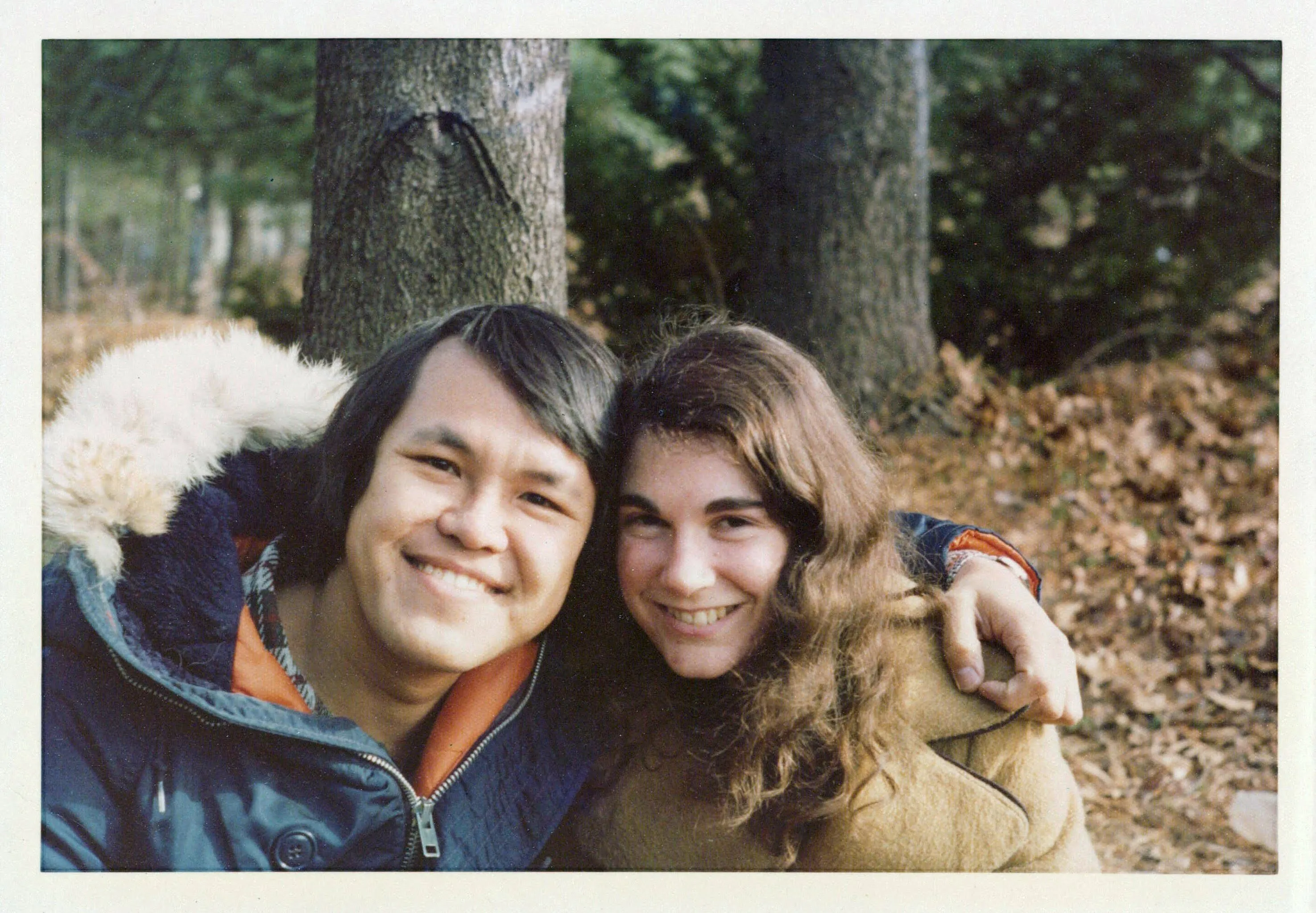 Victor and me in the early days.